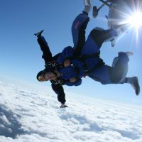 Enham Trust Sky Dive at Old Sarum Airfield