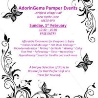 AdorinGems Pamper Events at Larkfield Village Hall