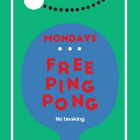 Free Ping Pong Every Monday at Twenty Twenty Two