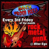 Back From Hell- Spring Fever-Home of the £1 Jager Bomb -6 for £5 at Alter Ego