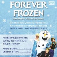 Forever Frozen at Middlesbrough Town Hall