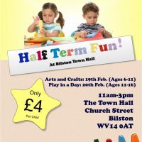 Half Term Fun at Bilston Town Hall! at Bilston Town Hall