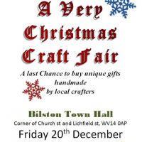 Christmas Craft Fair at Bilston Town Hall