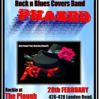 Phazed - Live rock and blues at The Plough Westcliff