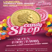 Candy Shop at Aura Manchester