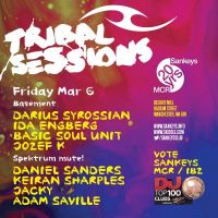 Tribal Sessions: Darius Syrossian, Ida Engburg, Jozef K, mute! at Sankeys