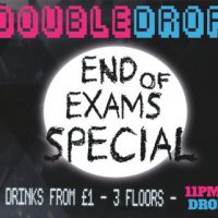 double drop | mcr's biggest no posers student night | tuesdays at Sound Control