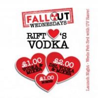 Fallout Wednesday - Launch Night School Disco at Rift And Co