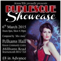 BURLESQUE SHOWCASE at Pelhams Hall
