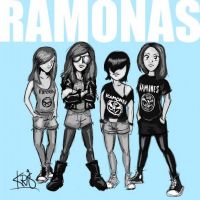 The ramonas ( all girl tribute to the ramones ) at THE MOORINGS BAR