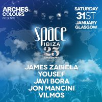 Space Ibiza 25th Anniversary Tour at The Arches