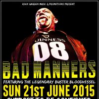 RGM&P present Bad Manners with Buster Bloodvessel at The Longlands Club