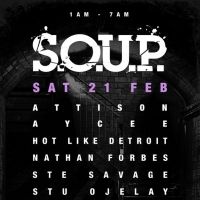 SOUP (sound of underground People) at Amusement 13