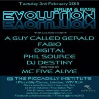 Evolution D&B/LDN Launch Night at The Piccadilly Institute