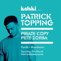Kaluki Present Patrick Topping at Gorilla