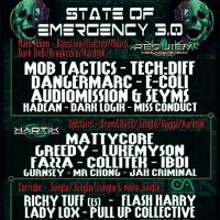 STATE OF EMERGENCY 3.0 at The Black Swan